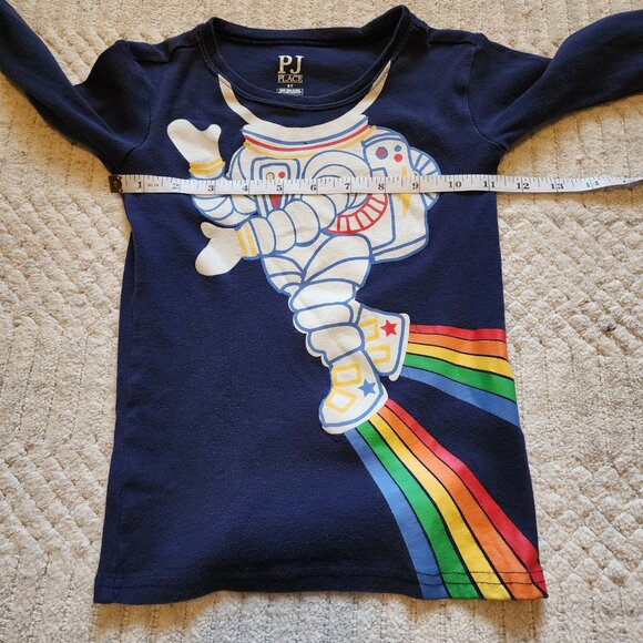 The Children's Place PJ Place Astronaut Long Sleeve Tee - Size 5T - Picture 10 of 15